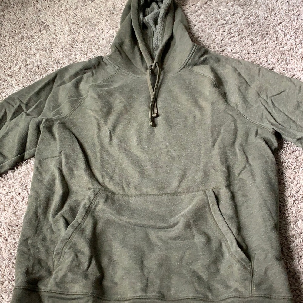 Mens tek gear hoodie green